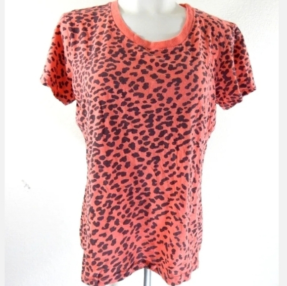 Sundry Leopard Shrunken Tee - Picture 2 of 4